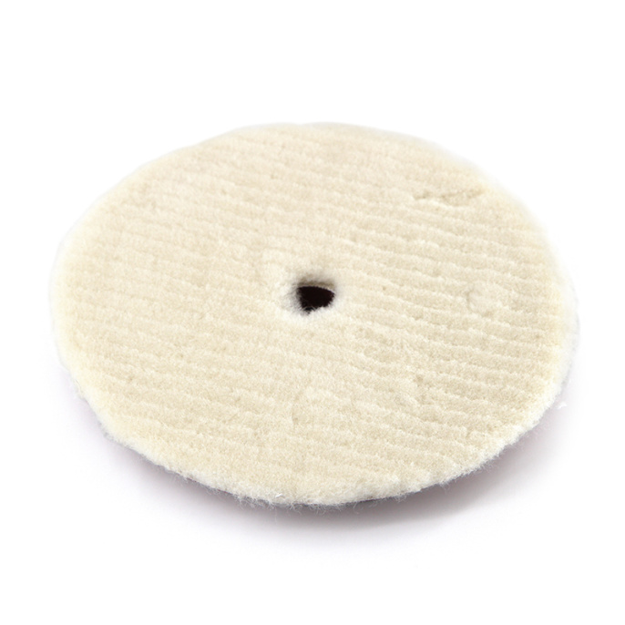 Shine Systems Stripy Wool Pad - полировальный круг из стриженого меха (155мм)