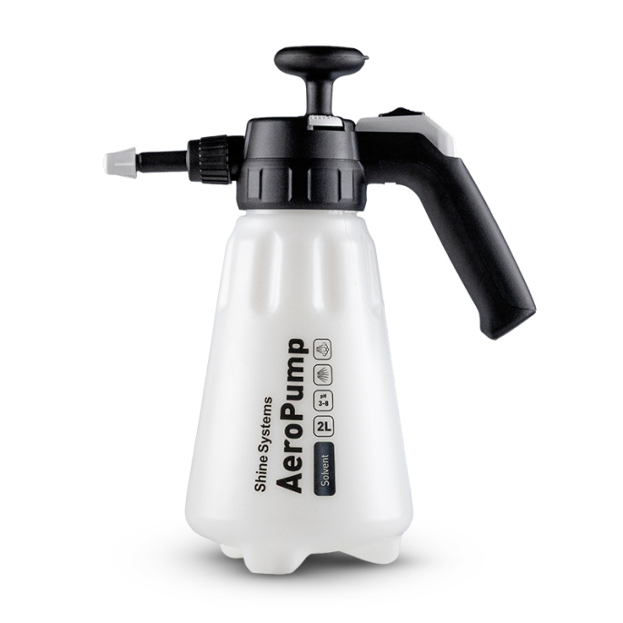 Пенно-эмульсионный помповый распылитель для растворителей - Shine Systems AeroPump Solvent 2л.