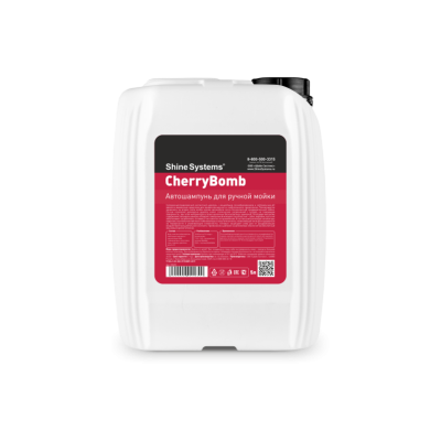 Автошампунь для ручной мойки Shine Systems CherryBomb Shampoo (5л)