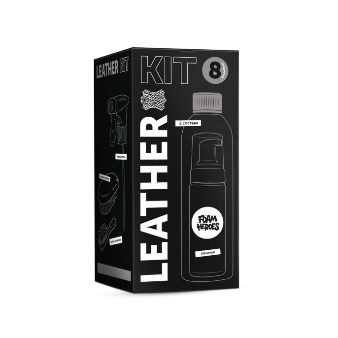 Набор для ухода за кожей - Foam Heroes Leather Kit