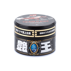 Полироль для придания блеска кузову темных авто - SOFT99 The King of Gloss 300г.