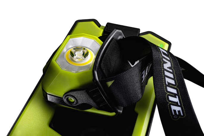 Налобный фонарь с функцией беспроводной зарядки (550 Lm, 1500 mAh, IP65) - UNILITE WCHT5