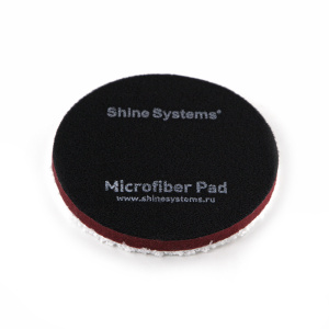 Shine Systems Microfiber Pad - полировальный круг из микрофибры (130мм)