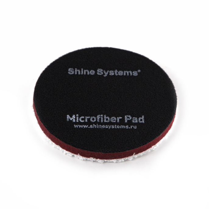Shine Systems Microfiber Pad - полировальный круг из микрофибры (130мм)