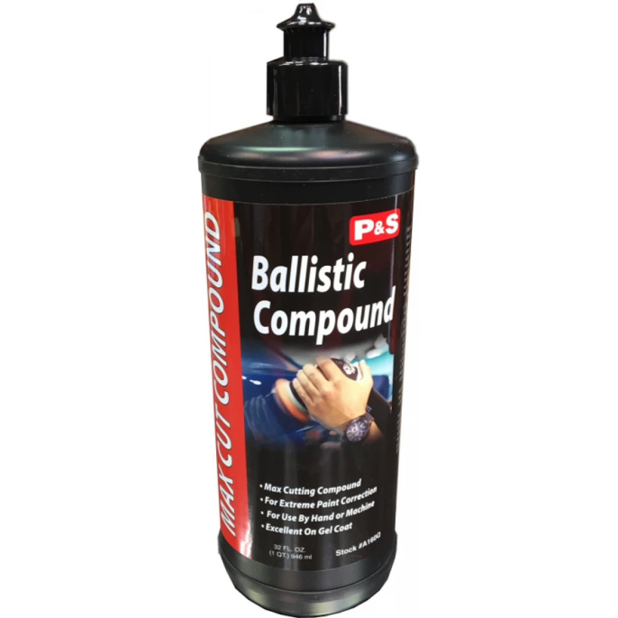 Pежущая Полировальная паста - P&S Ballistic Max Cut Compound 940мл.