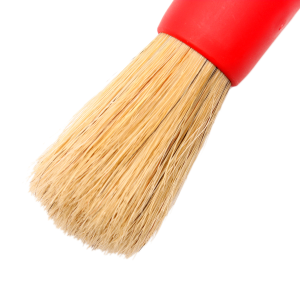 Glosswork Premium Detailing Brush Кисть с прорезиненной ручкой 29мм натуральный ворс белый