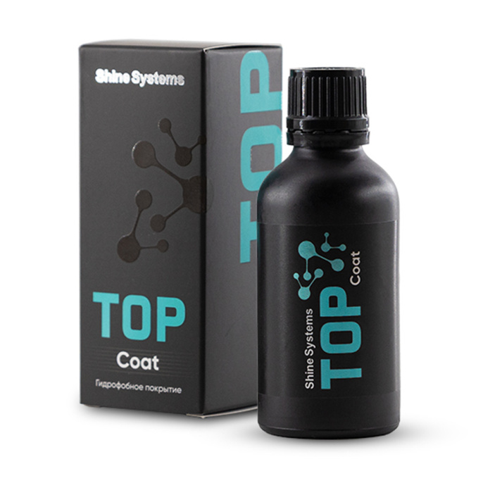 Гидрофобное керамическое покрытие для кузова Shine Systems TOP Coat (50мл)