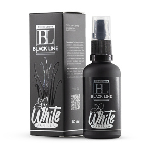 Ароматизатор для авто и дома Shine Systems Black Line White Vanilla (50мл)