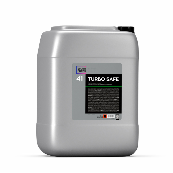 Средство для бесконтактной мойки автотранспорта SMART OPEN TURBO SAFE 41 (20л)