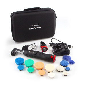Аккумуляторная полировальная мини машинка NanoPolisher (iBrid), набор в сумке