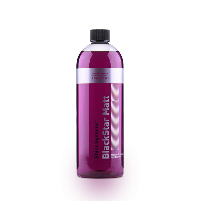 Матовый полироль для резины Shine Systems BlackStar Matt (750мл)