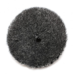 Glosswork Black&White Wool Pad Черно-белый меховой полировальный круг 150мм
