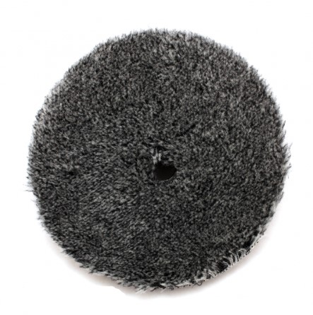 Glosswork Black&White Wool Pad Черно-белый меховой полировальный круг 150мм