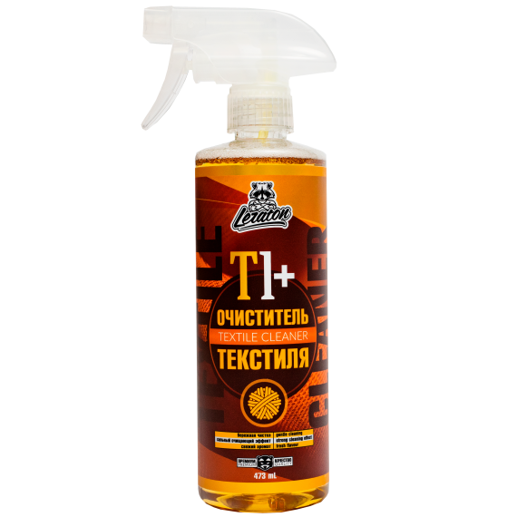 Супер-концентрированный очиститель текстиля (Готов к применению) - LERATON T1+ 473мл.