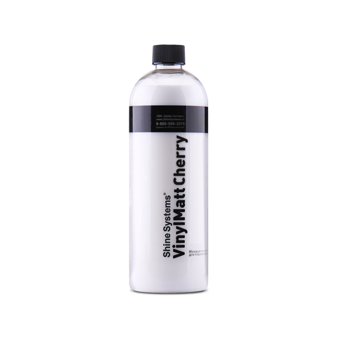 Матовый полироль для пластика салона Shine Systems VinylMatt Cherry (750мл)
