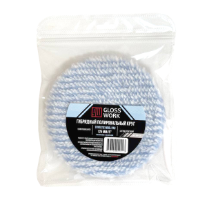 Glosswork Syntetic Wool Pad Гибридный полировальный круг 125мм