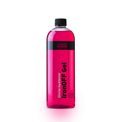 Нейтральный очиститель дисков с индикатором Shine Systems IronOFF Gel (750мл)