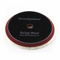Shine Systems Stripy Wool Pad - полировальный круг из стриженого меха (155мм)