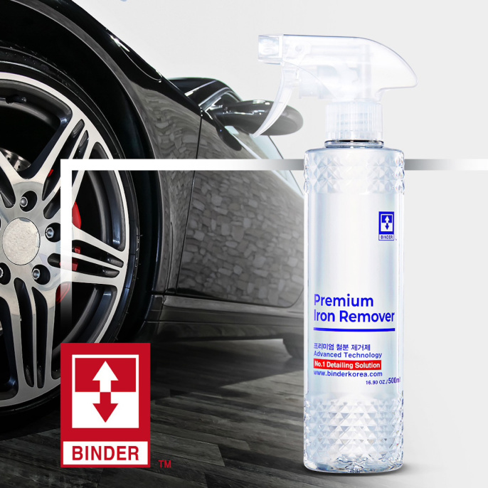 Нейтральный очиститель металлических вкраплений (pH 7,5) - BINDER Premium Iron Remover 500мл.