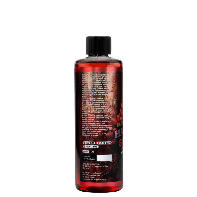 Суперконцентрированный шампунь для ручной мойки с ароматом барбариса - LERATON A3 Handwash Shampoo Barberry 473мл.