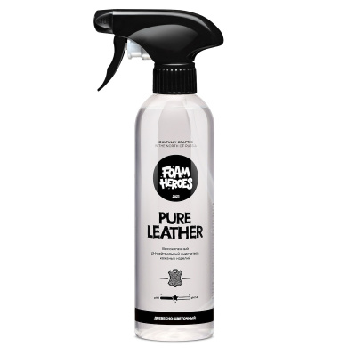 Деликатный очиститель кожи - Foam Heroes Pure Leather 500мл.