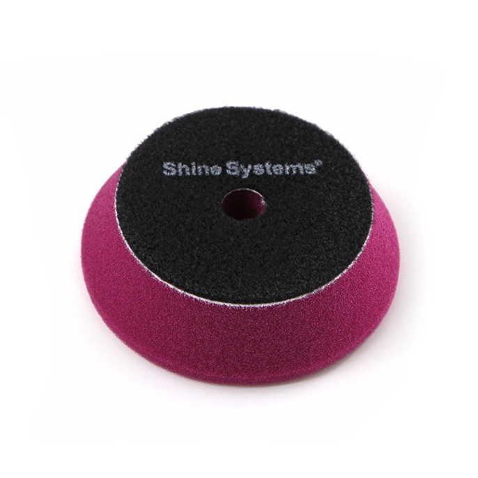 Shine Systems DA Foam Pad Purple - полировальный круг твердый лиловый (75мм)