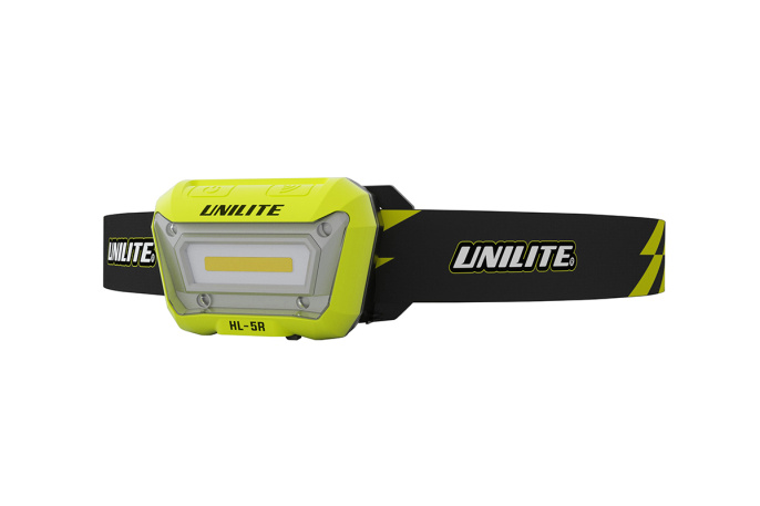 Налобный сенсорный фонарь (325 Lm COB, 1500 mAh, IP65) - UNILITE HL-5R