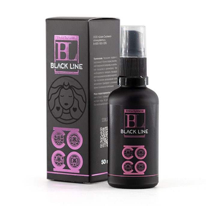 Ароматизатор для авто и дома Shine Systems BlackLine CoCo (50мл)