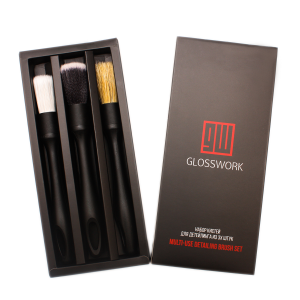 Glosswork Multi-Use Detailing Brush Set Набор кистей для детейлинга из 3х штук, диаметр 24мм