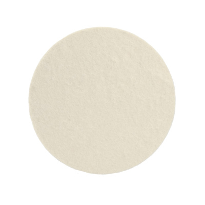 Glosswork Felt Pad Фетровый круг для полировки стекла, 125мм.