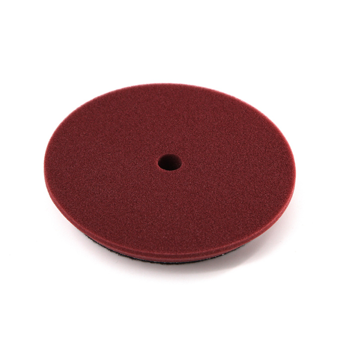 Shine Systems DA Foam Pad Maroon - полировальный круг полутвердый бордовый (130мм)