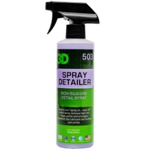 Спрей для детейлинга без силикона для ЛКП - 3D 503 Spray Detailer 473мл.