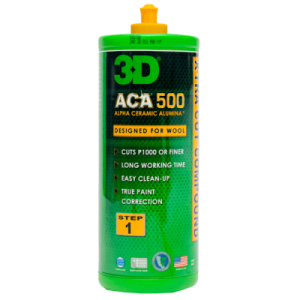 Абразивная паста без силиконов и филеров - 3D 500 ACA X-TRA Cut Compound (НА РАЗЛИВ) 50гр
