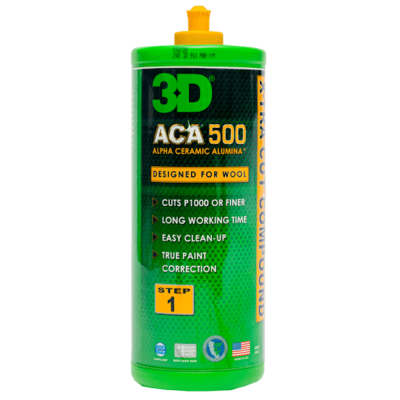Абразивная паста без силиконов и филеров - 3D 500 ACA X-TRA Cut Compound (НА РАЗЛИВ) 50гр