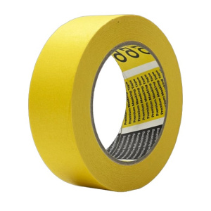 Малярная лента желтая 110°С - Q1® Premium 36мм/50м.
