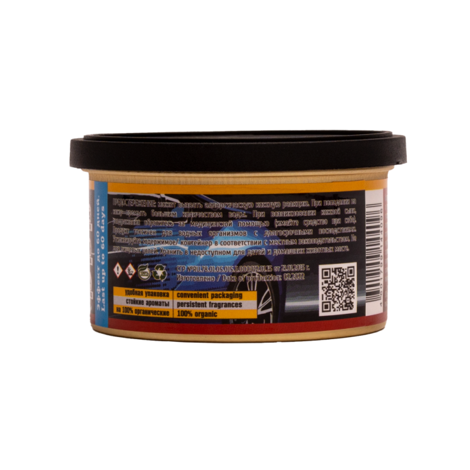 Ароматизатор для автомобиля в банке с ароматом Новой Машины - LERATON Munich New Car