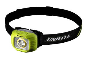 Налобный фонарь (650 Lm COB + 450 Lm CREE, DUAL POWER, IP65) - UNILITE HT-650