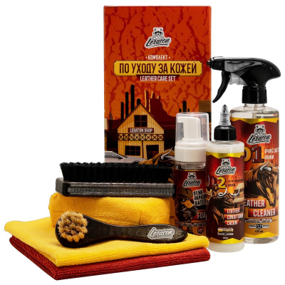 Комплект по уходу за кожей - LERATON Leather Car Set