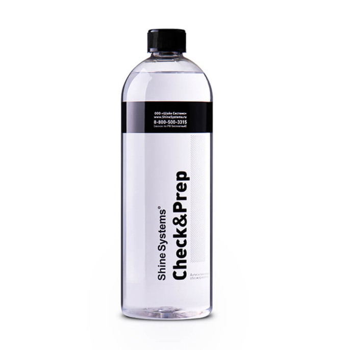 Антисиликоновый обезжириватель Shine Systems Check&Prep (750мл)