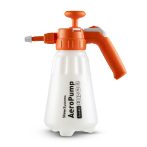 Пенно-эмульсионный помповый распылитель для кислот и спиртов - Shine Systems AeroPump Acid+Alco 2л.