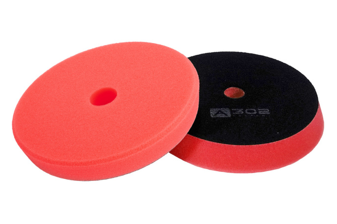 Твердый полировальный круг DA (красный) - A302 TRAPEZ PAD (RED) 150мм.