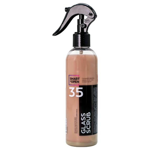 Абразивный очиститель для стекла SMART OPEN GLASS SCRUB 35, 0.25л