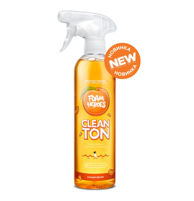 Универсальный очиститель интерьера - Foam Heroes Clean Ton 500мл.