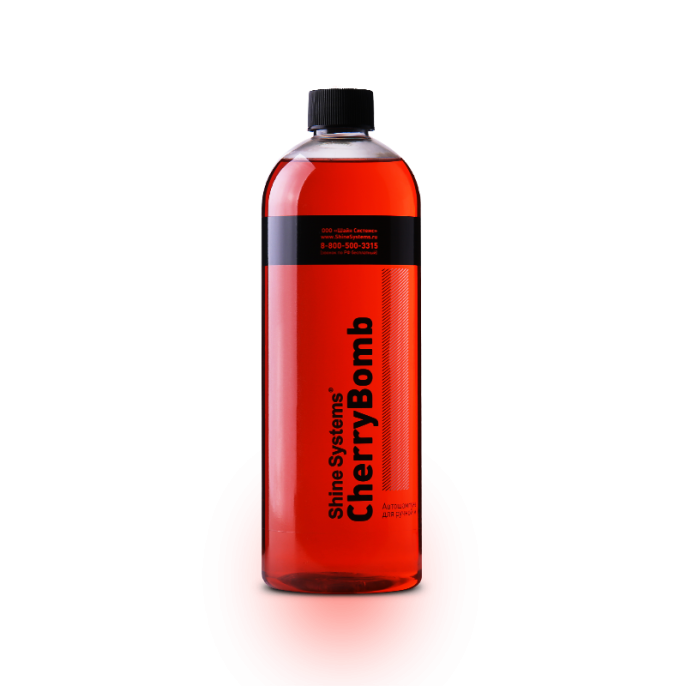 Автошампунь для ручной мойки Shine Systems CherryBomb Shampoo (750мл)