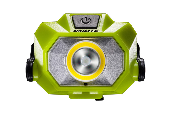 Налобный фонарь с функцией беспроводной зарядки (550 Lm, 1500 mAh, IP65) - UNILITE WCHT5