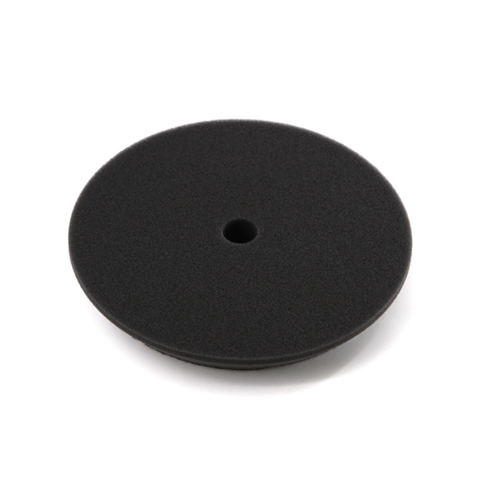 Shine Systems DA Foam Pad Black - полировальный круг ультрамягкий черный (130мм)