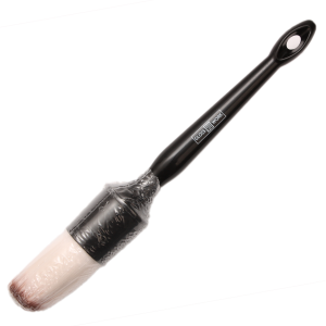 Glosswork Detailing Brush #18 Кисть для детейлинга из белой синтетической щетины мягкая 27мм