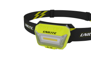 Налобный сенсорный фонарь (325 Lm COB, 1500 mAh, IP65) - UNILITE HL-5R