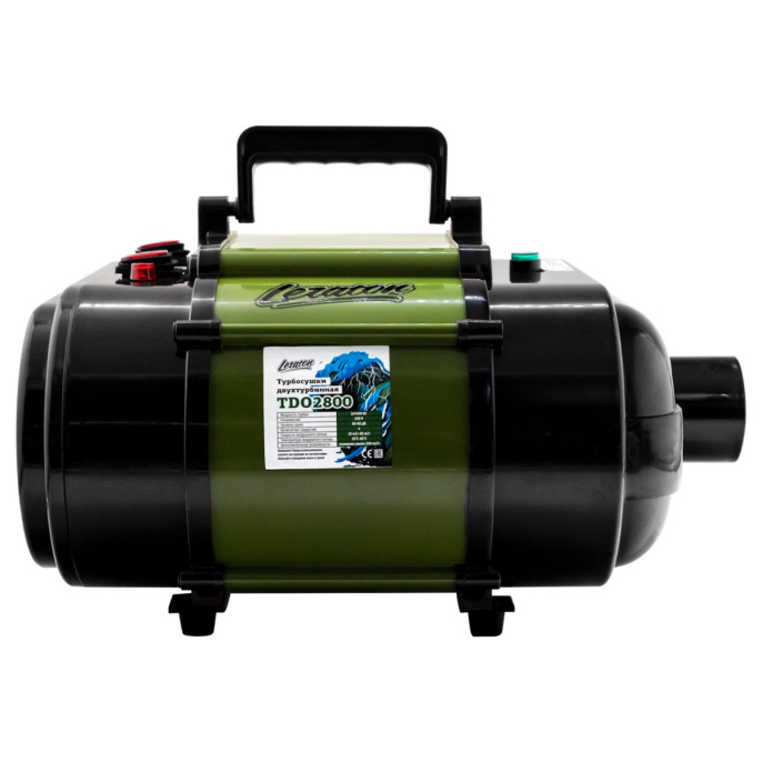 Двухтурбинная турбосушка с озонацией 2800ватт - LERATON TDO2800