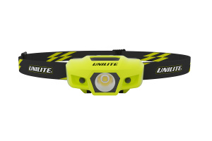 Спортивный налобный фонарь желтый корпус (175 Lm, 1xAA, IPX6) - UNILITE SPORT-H1